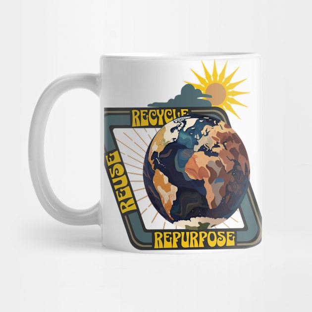 Earth Day - Recycle by Orange Otter Designs